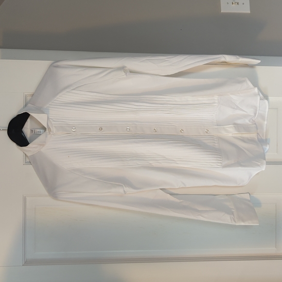 Coregami Performance White Tuxedo Shirt - Picture 1 of 7